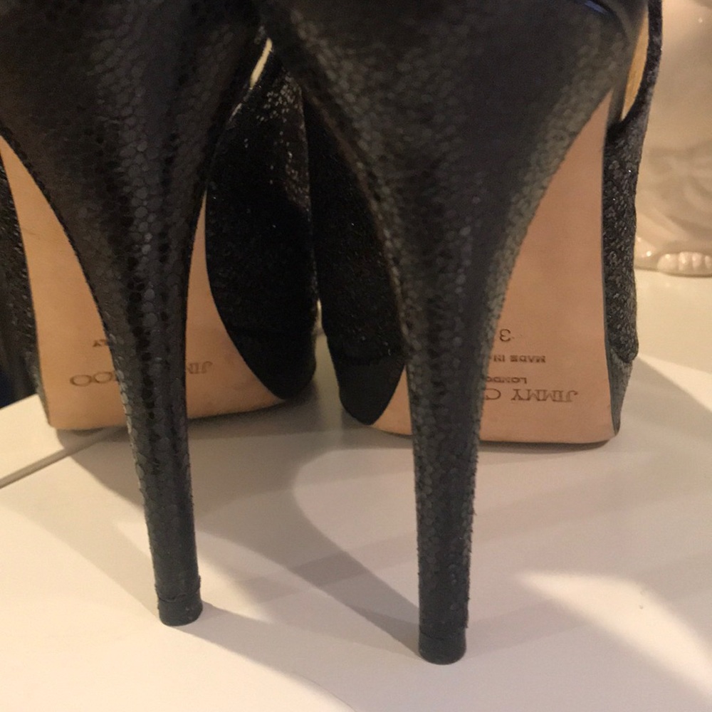 Jimmy Choo sparkly sling back heels - Picture 4 of 8